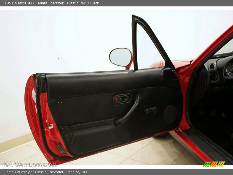 Classic Red / Black 1994 Mazda MX-5 Miata Roadster