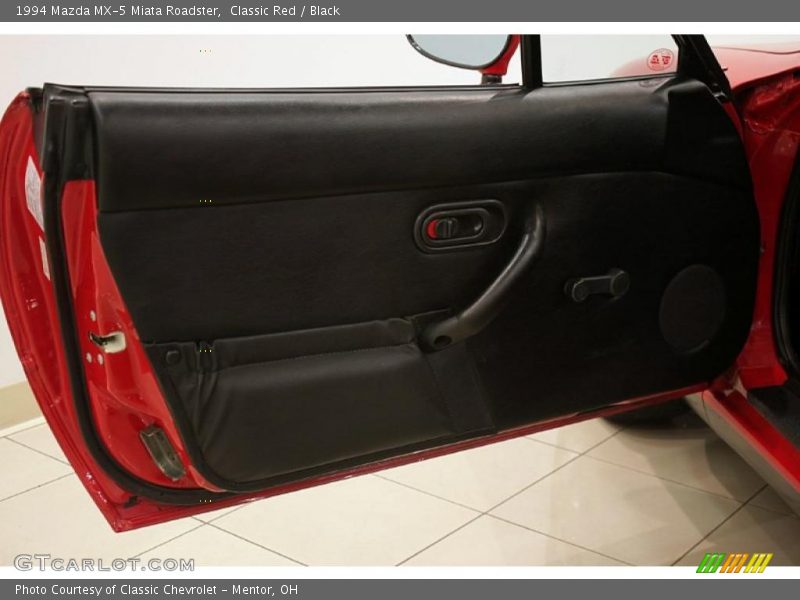 Classic Red / Black 1994 Mazda MX-5 Miata Roadster