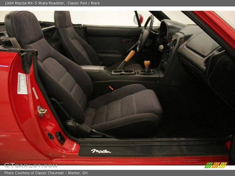 Classic Red / Black 1994 Mazda MX-5 Miata Roadster