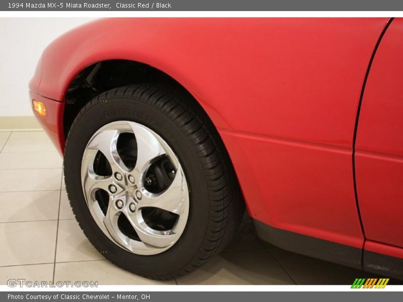 Classic Red / Black 1994 Mazda MX-5 Miata Roadster