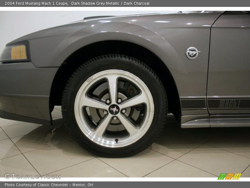 Dark Shadow Grey Metallic / Dark Charcoal 2004 Ford Mustang Mach 1 Coupe