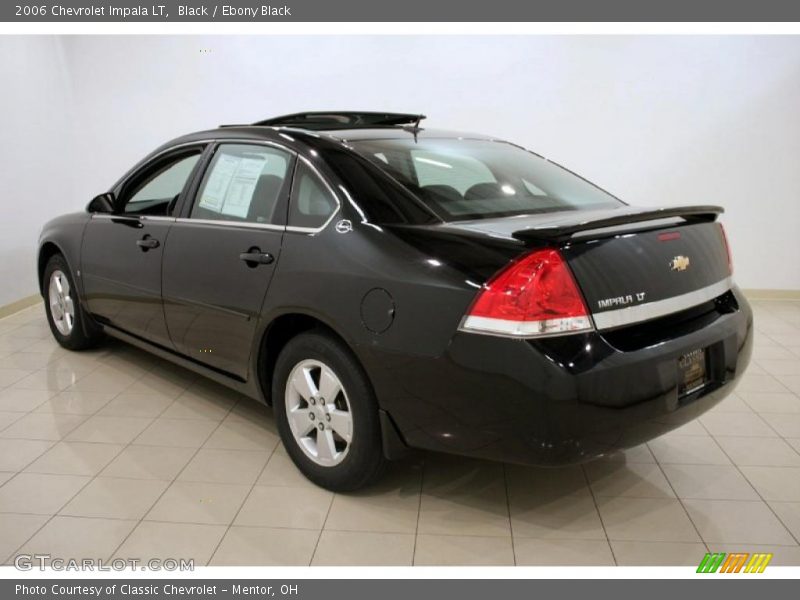 Black / Ebony Black 2006 Chevrolet Impala LT