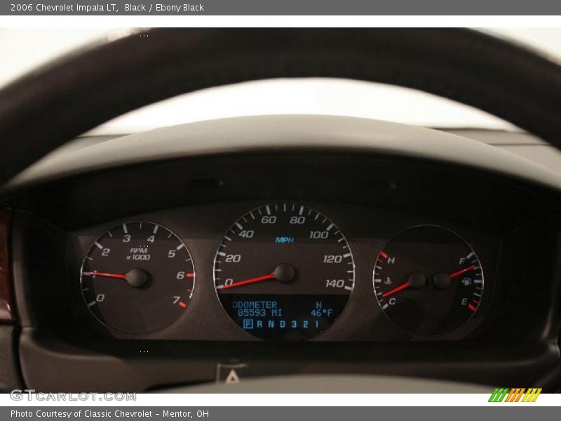 Black / Ebony Black 2006 Chevrolet Impala LT
