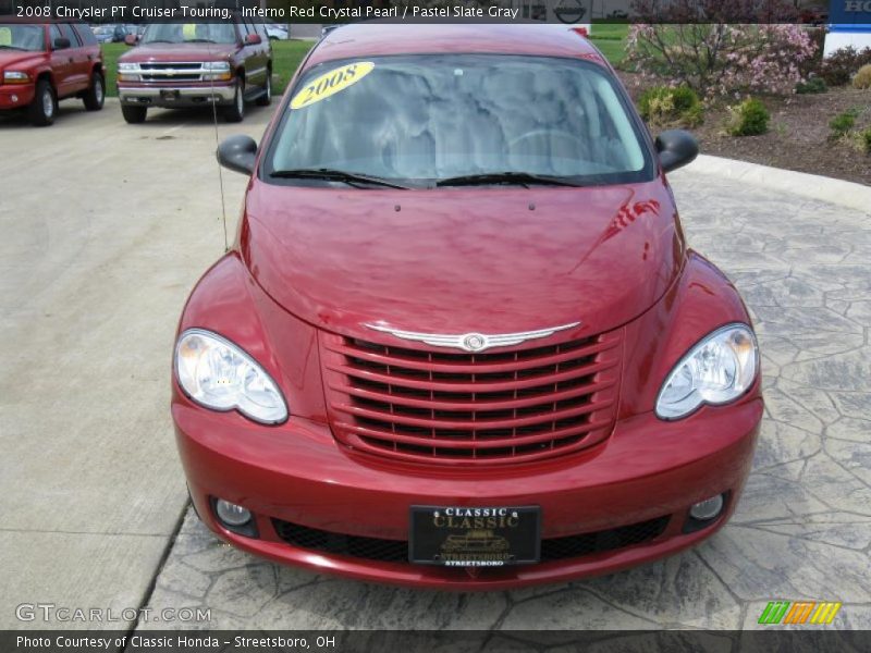 Inferno Red Crystal Pearl / Pastel Slate Gray 2008 Chrysler PT Cruiser Touring