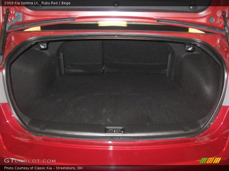 Ruby Red / Beige 2009 Kia Optima LX