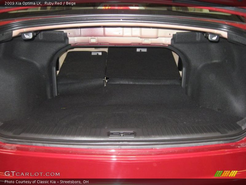 Ruby Red / Beige 2009 Kia Optima LX