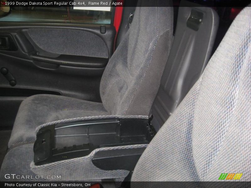 Flame Red / Agate 1999 Dodge Dakota Sport Regular Cab 4x4