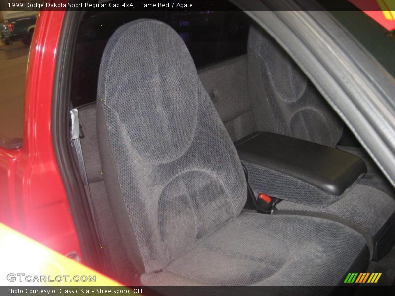 Flame Red / Agate 1999 Dodge Dakota Sport Regular Cab 4x4