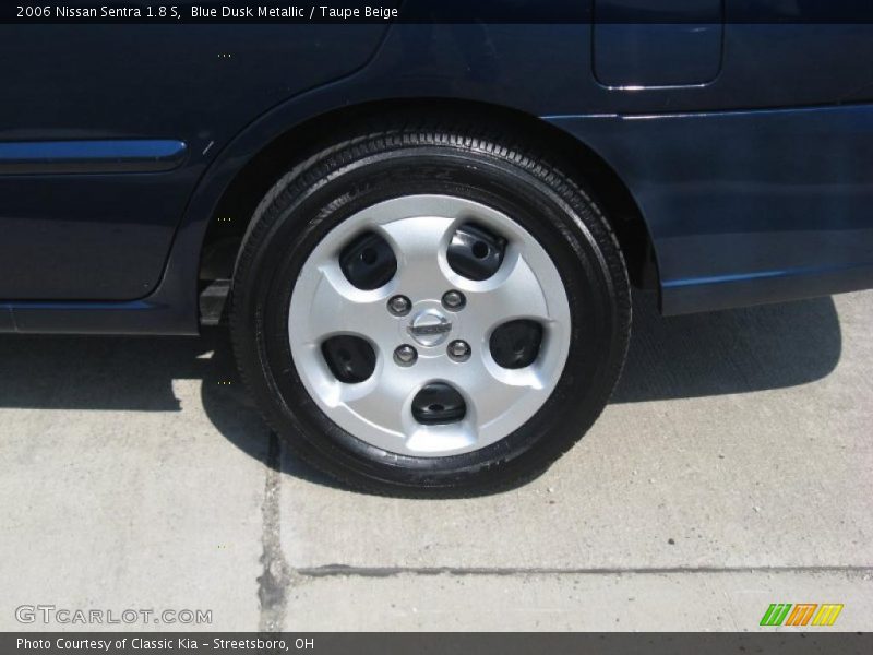 Blue Dusk Metallic / Taupe Beige 2006 Nissan Sentra 1.8 S