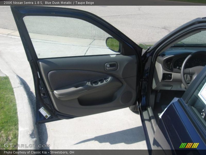 Blue Dusk Metallic / Taupe Beige 2006 Nissan Sentra 1.8 S