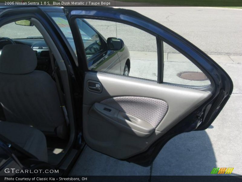Blue Dusk Metallic / Taupe Beige 2006 Nissan Sentra 1.8 S