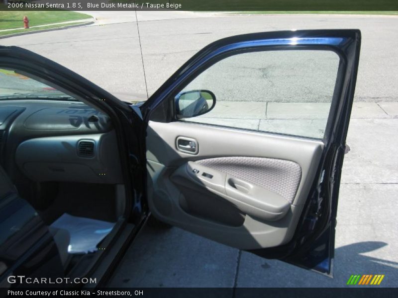 Blue Dusk Metallic / Taupe Beige 2006 Nissan Sentra 1.8 S