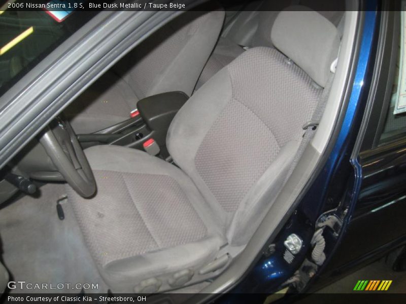 Blue Dusk Metallic / Taupe Beige 2006 Nissan Sentra 1.8 S