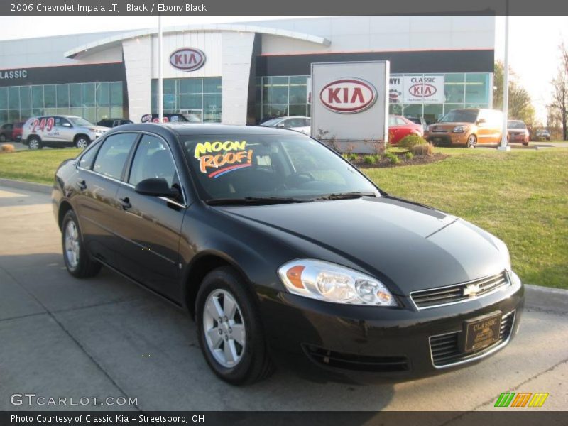 Black / Ebony Black 2006 Chevrolet Impala LT