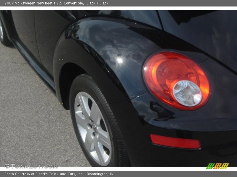 Black / Black 2007 Volkswagen New Beetle 2.5 Convertible
