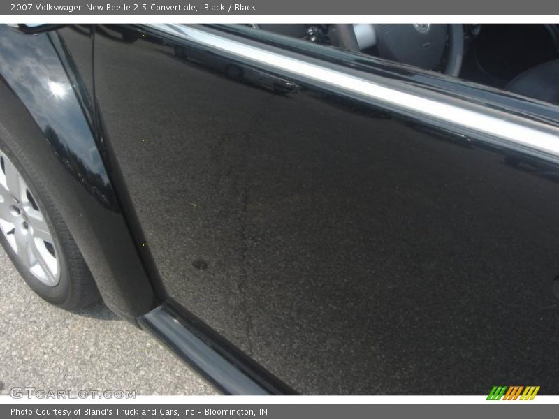 Black / Black 2007 Volkswagen New Beetle 2.5 Convertible