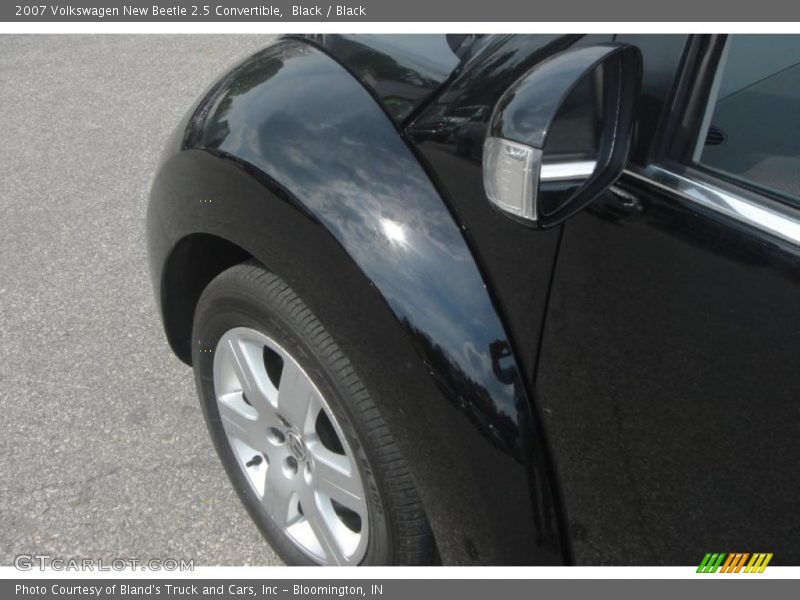 Black / Black 2007 Volkswagen New Beetle 2.5 Convertible