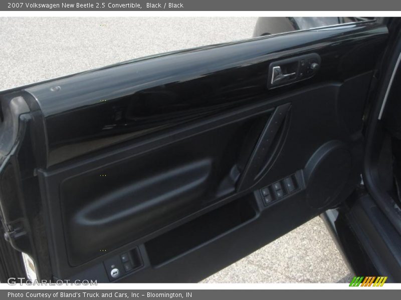 Black / Black 2007 Volkswagen New Beetle 2.5 Convertible