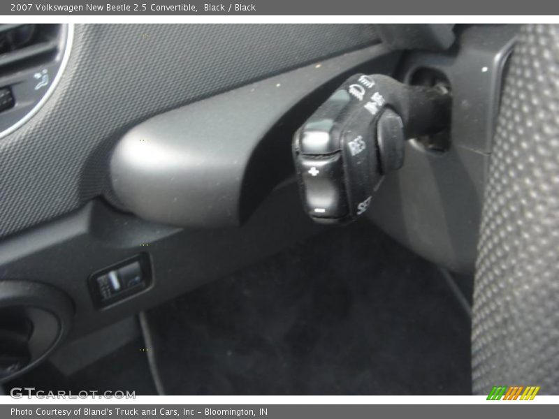 Black / Black 2007 Volkswagen New Beetle 2.5 Convertible