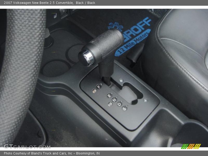 Black / Black 2007 Volkswagen New Beetle 2.5 Convertible