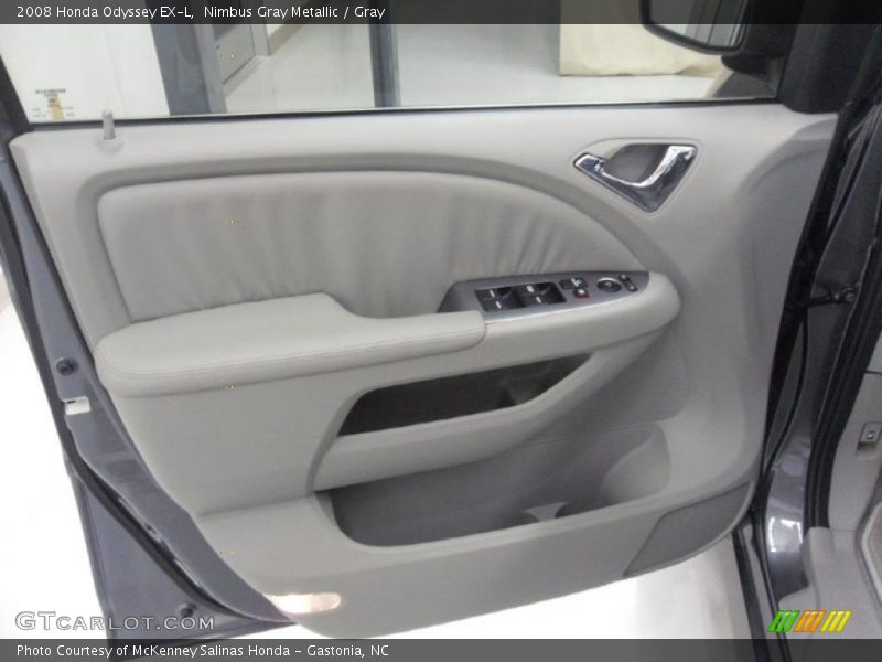 Nimbus Gray Metallic / Gray 2008 Honda Odyssey EX-L
