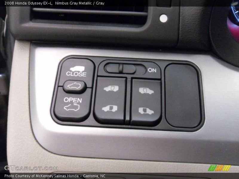 Nimbus Gray Metallic / Gray 2008 Honda Odyssey EX-L