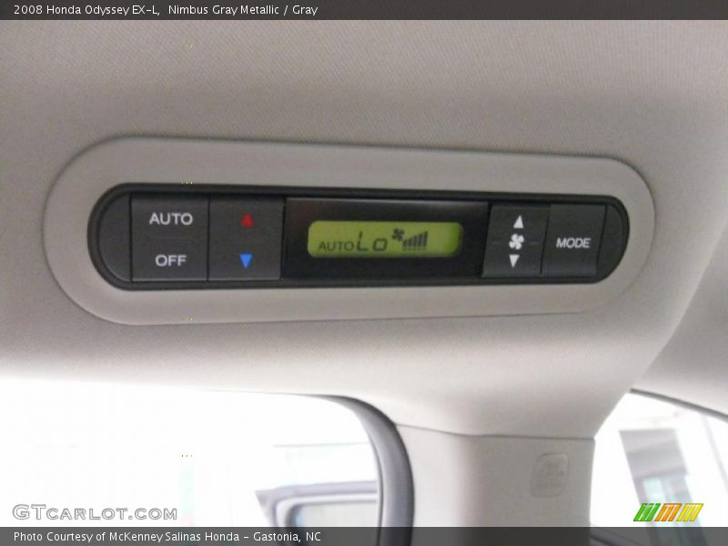 Nimbus Gray Metallic / Gray 2008 Honda Odyssey EX-L