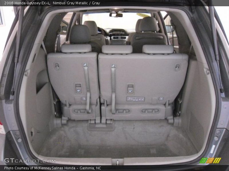 Nimbus Gray Metallic / Gray 2008 Honda Odyssey EX-L