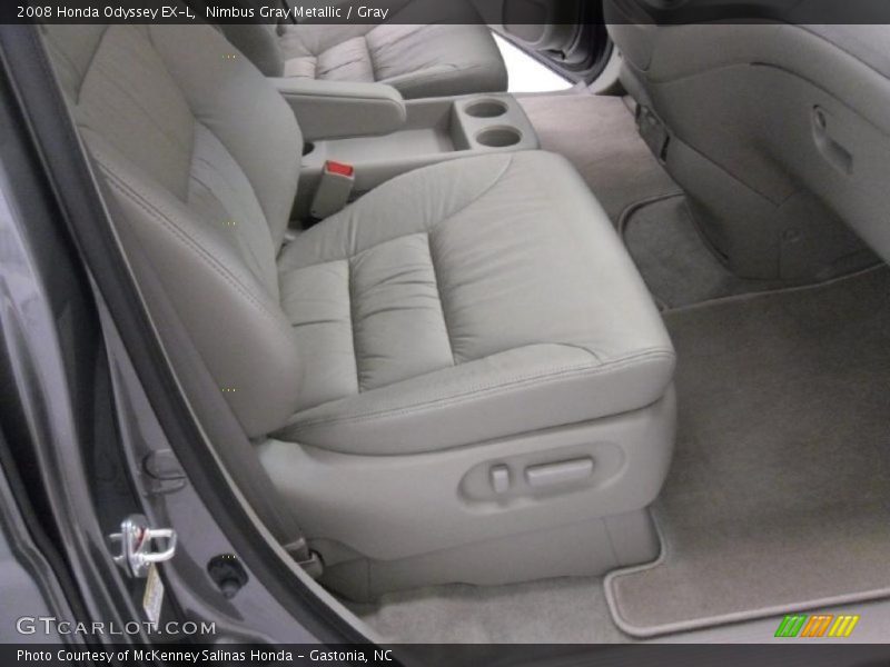 Nimbus Gray Metallic / Gray 2008 Honda Odyssey EX-L
