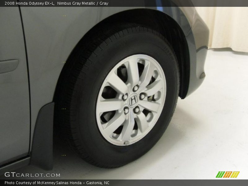 Nimbus Gray Metallic / Gray 2008 Honda Odyssey EX-L