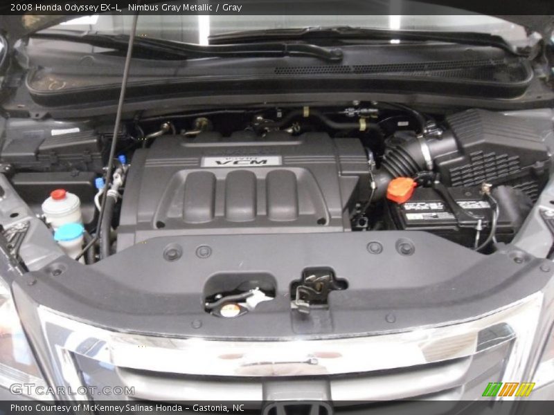Nimbus Gray Metallic / Gray 2008 Honda Odyssey EX-L