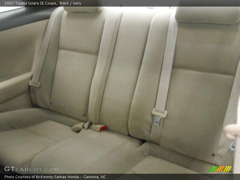 Black / Ivory 2007 Toyota Solara SE Coupe