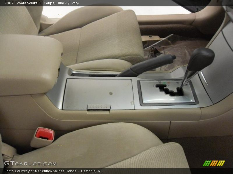 Black / Ivory 2007 Toyota Solara SE Coupe
