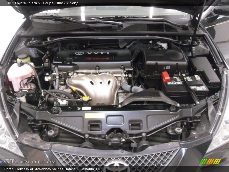 Black / Ivory 2007 Toyota Solara SE Coupe