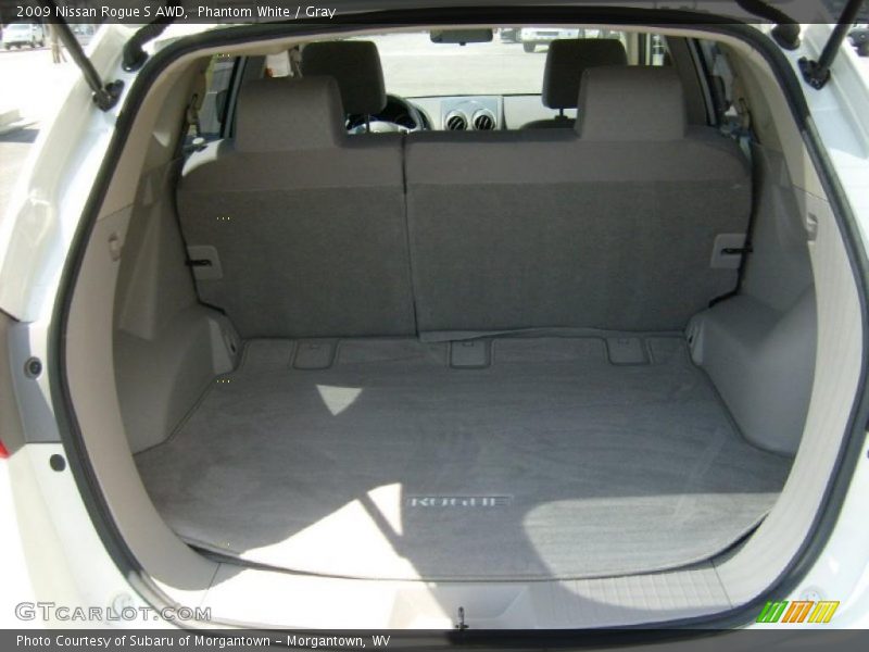 Phantom White / Gray 2009 Nissan Rogue S AWD