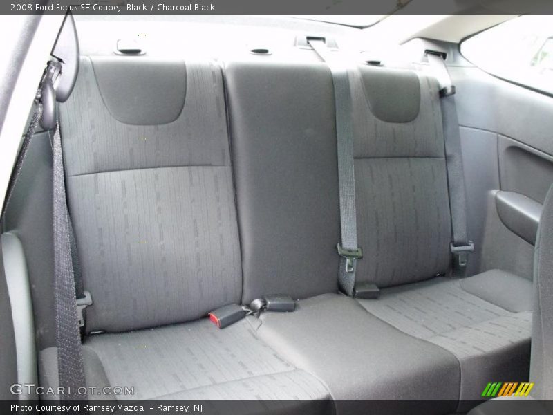 Black / Charcoal Black 2008 Ford Focus SE Coupe