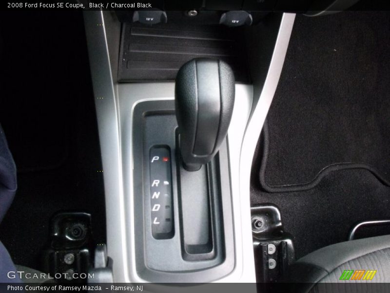 Black / Charcoal Black 2008 Ford Focus SE Coupe