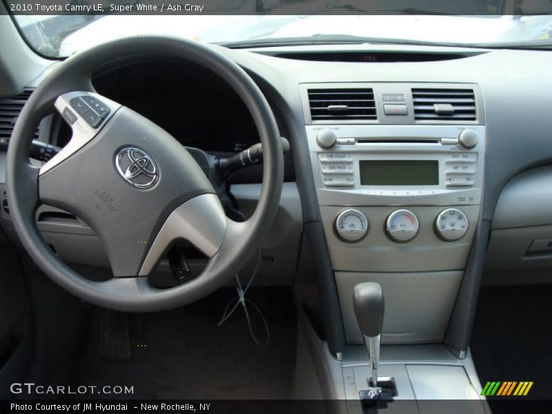 Super White / Ash Gray 2010 Toyota Camry LE