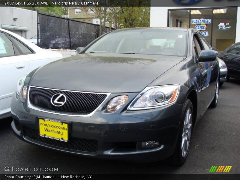 Verdigris Mica / Cashmere 2007 Lexus GS 350 AWD