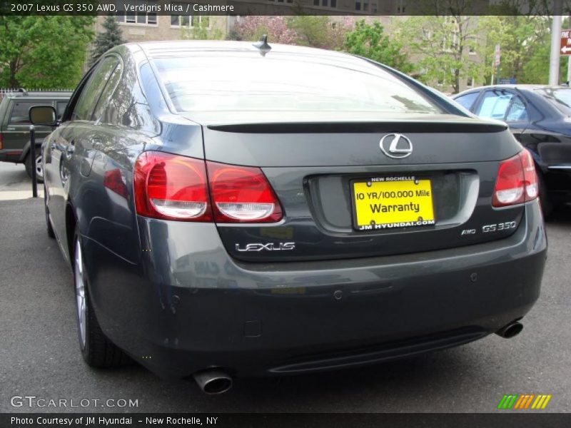 Verdigris Mica / Cashmere 2007 Lexus GS 350 AWD