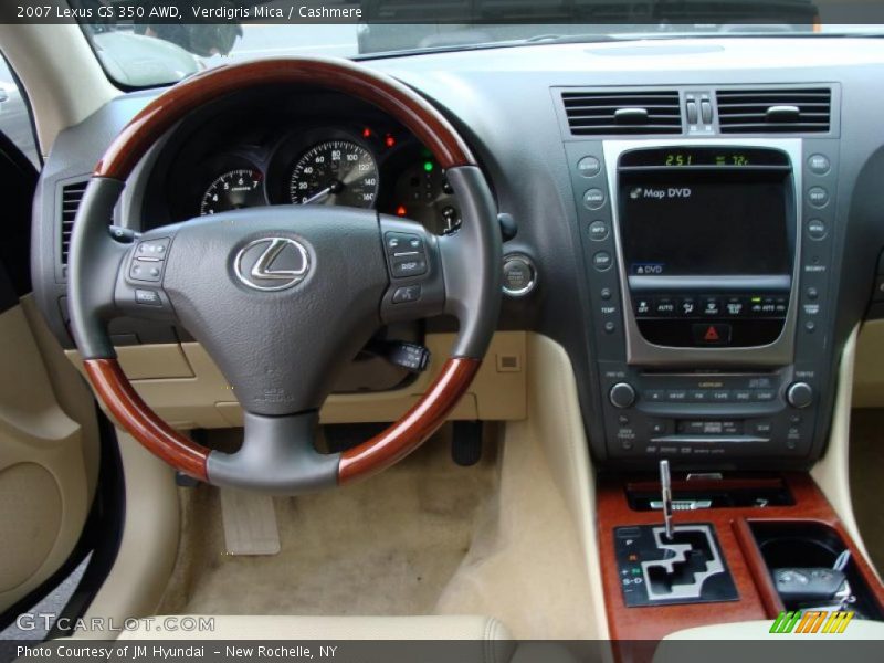 Verdigris Mica / Cashmere 2007 Lexus GS 350 AWD