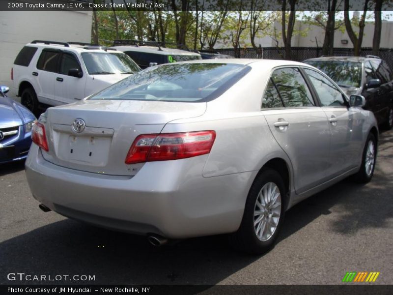 Classic Silver Metallic / Ash 2008 Toyota Camry LE V6