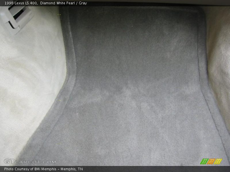 Diamond White Pearl / Gray 1998 Lexus LS 400