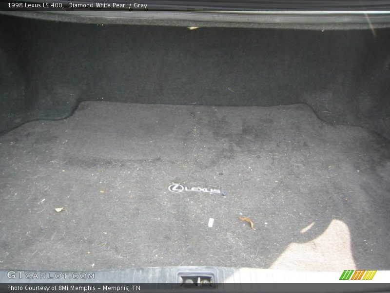 Diamond White Pearl / Gray 1998 Lexus LS 400