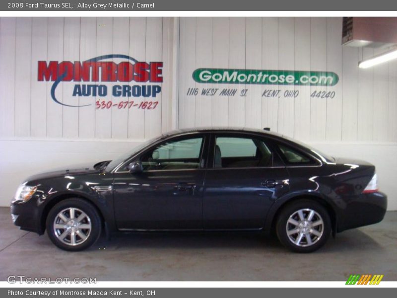 Alloy Grey Metallic / Camel 2008 Ford Taurus SEL