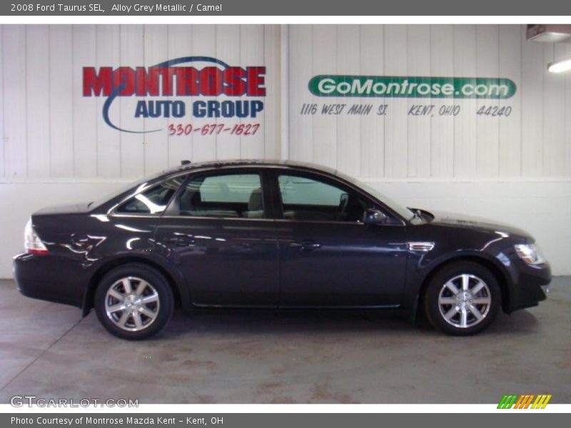Alloy Grey Metallic / Camel 2008 Ford Taurus SEL