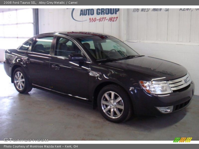 Alloy Grey Metallic / Camel 2008 Ford Taurus SEL