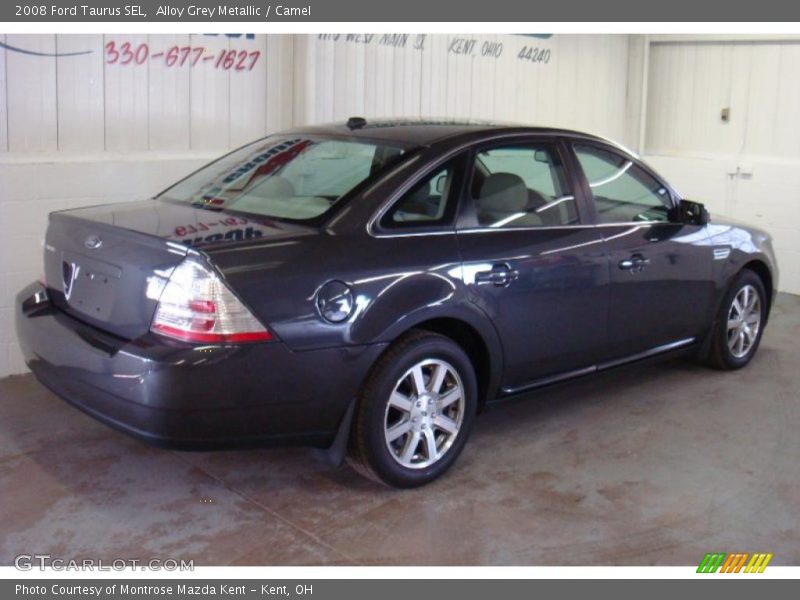Alloy Grey Metallic / Camel 2008 Ford Taurus SEL