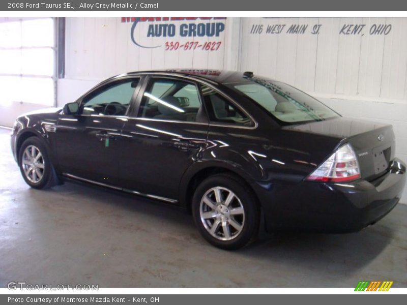 Alloy Grey Metallic / Camel 2008 Ford Taurus SEL