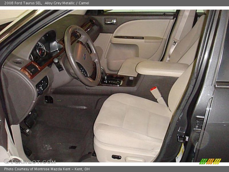 Alloy Grey Metallic / Camel 2008 Ford Taurus SEL